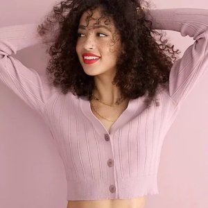 *NWT* J.Crew womens Supersculpt V-neck cardigan - Large